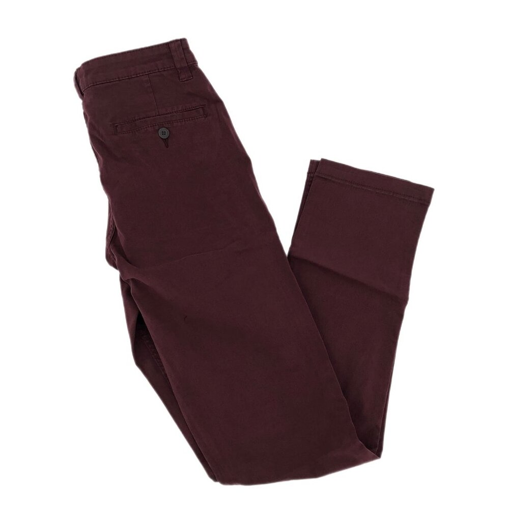 George Red High-Rise Slim Jeans | Skinny Leg Style